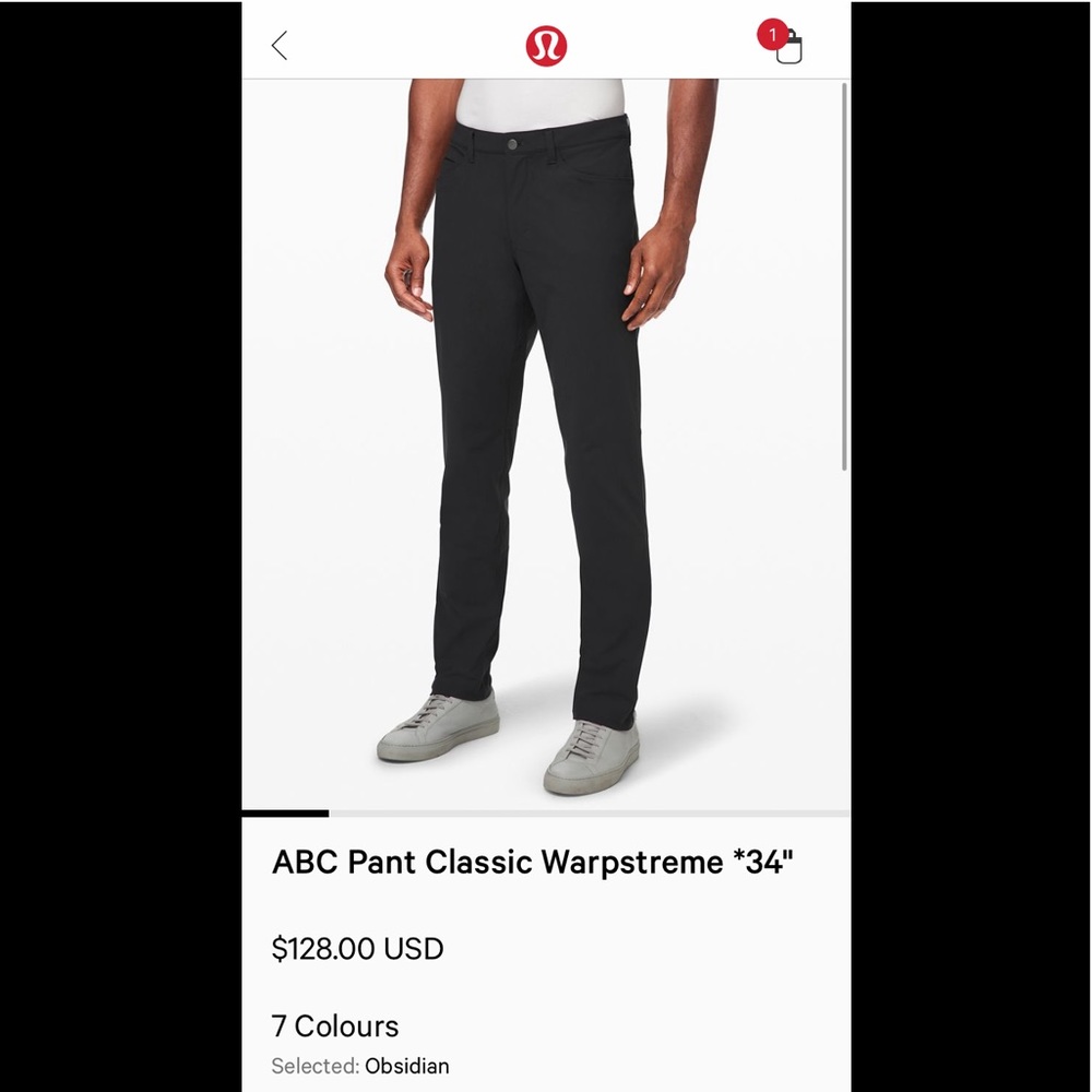 Lululemon ABC Pant